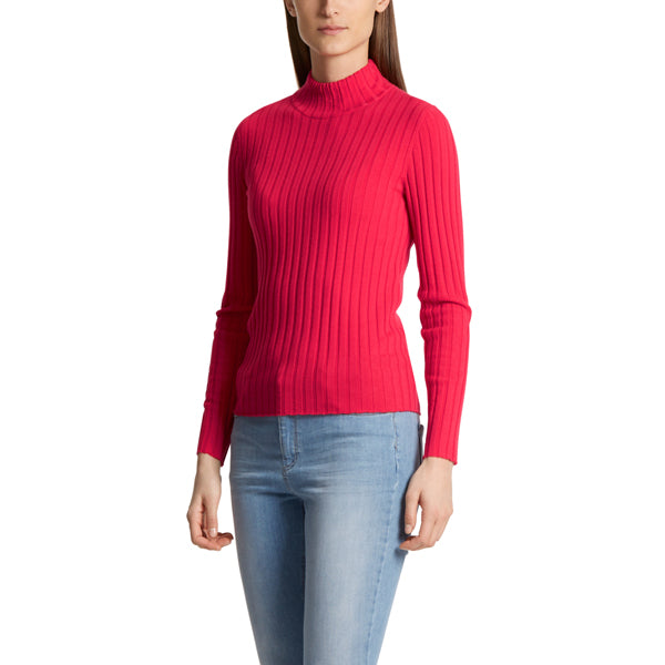 Ribbed knit sweater