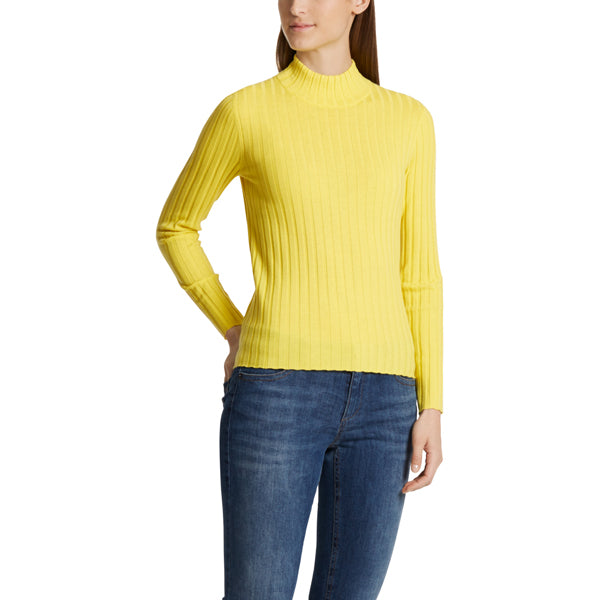 Ribbed knit sweater