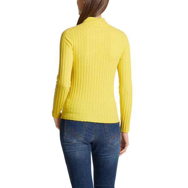 Ribbed knit sweater