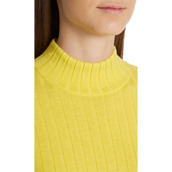 Ribbed knit sweater