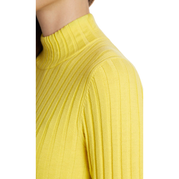 Ribbed knit sweater