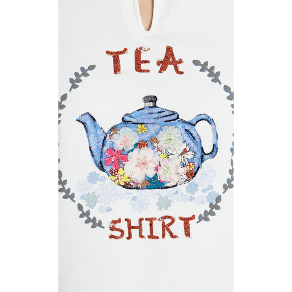 T-shirt with bow