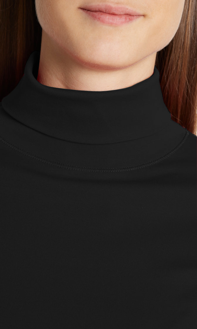 T-shirt with turtleneck