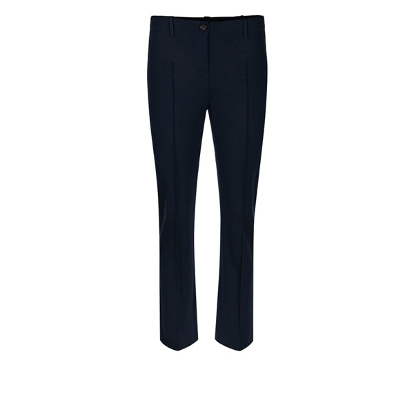 Cropped pants in stretch viscose