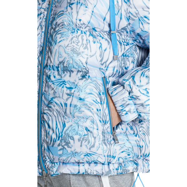 Reversible down jacket