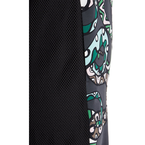 Dress with snake print