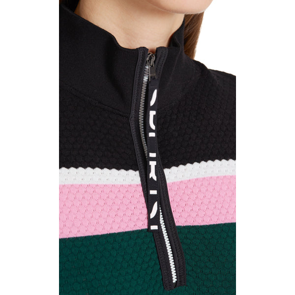 Dress with intarsia