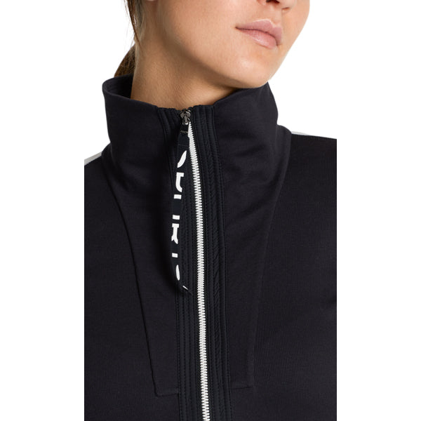 Sporty dress with jacquard pattern