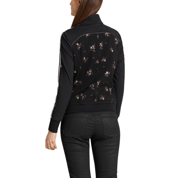 Jacket with gold jacquard
