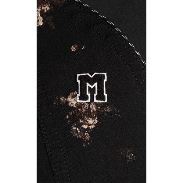 Jacket with gold jacquard