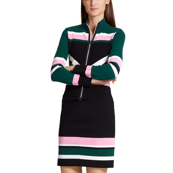 Jacket with graphic pattern