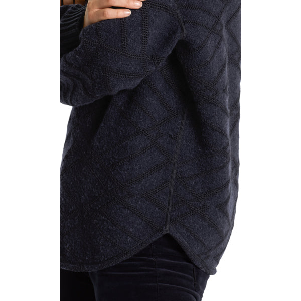 Sweater with jacquard pattern
