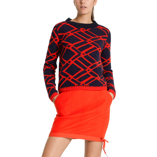 Sweater with jacquard pattern
