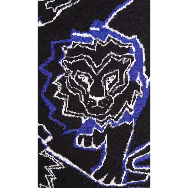 Jacquard skirt with lions