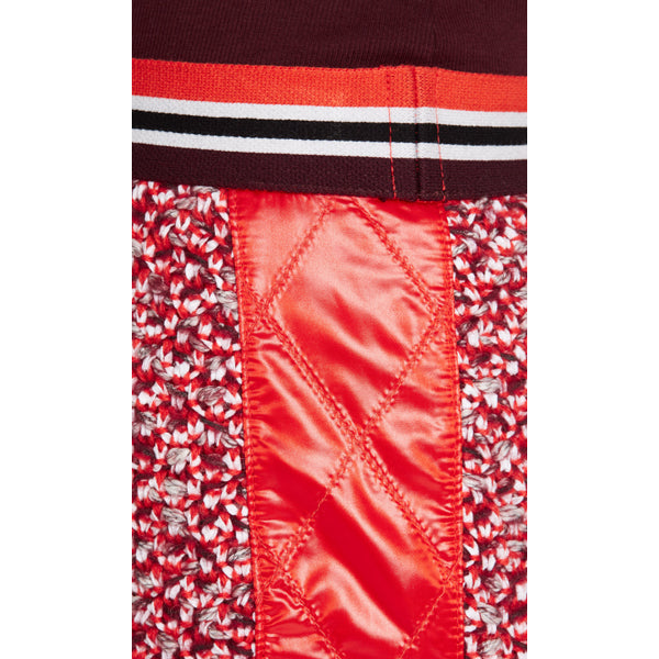Skirt with side insert