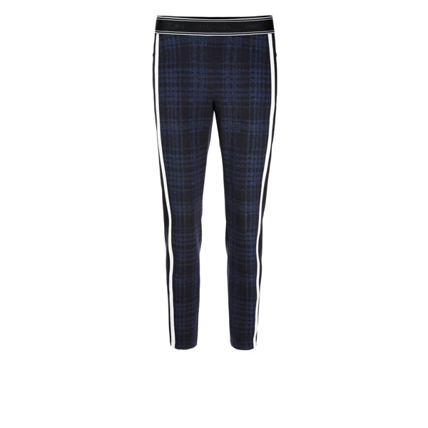 Patterned stretch pants