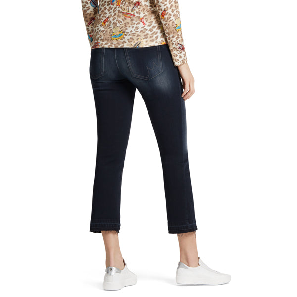 Jeans with metallic stones