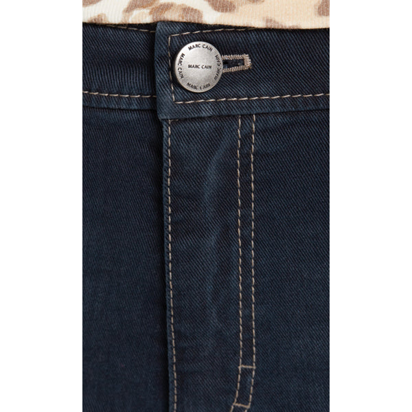Jeans with metallic stones