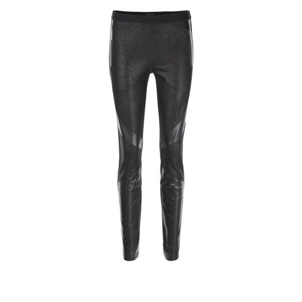 Leggings with glittery effect
