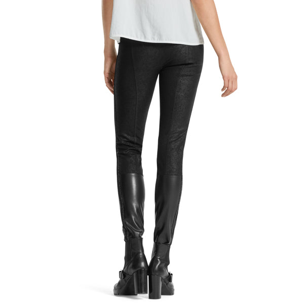 Leggings with glittery effect
