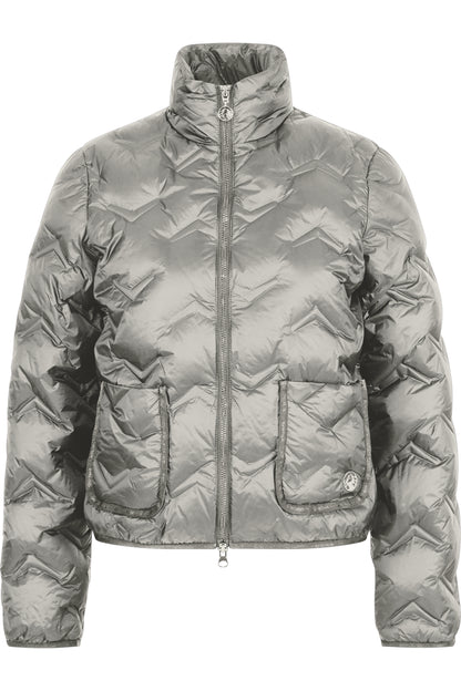 Lightweight Down Jacket with Stand-up Collar