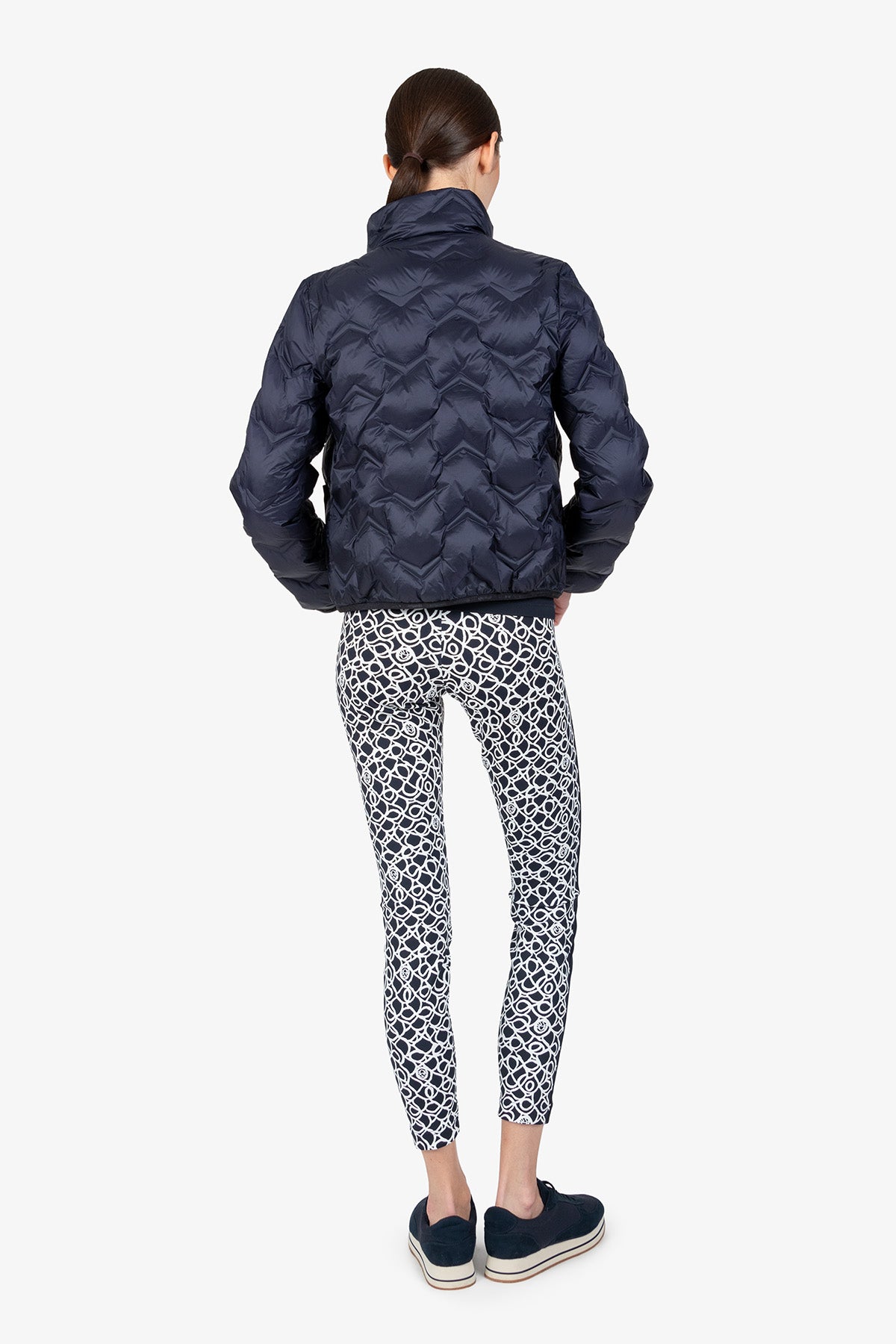 Lightweight Down Jacket with Stand-up Collar