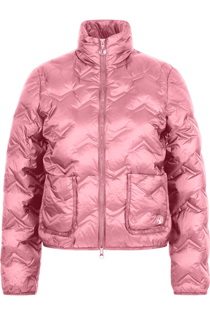 Lightweight Down Jacket with Stand-up Collar