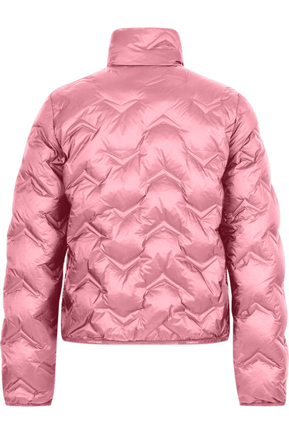 Lightweight Down Jacket with Stand-up Collar