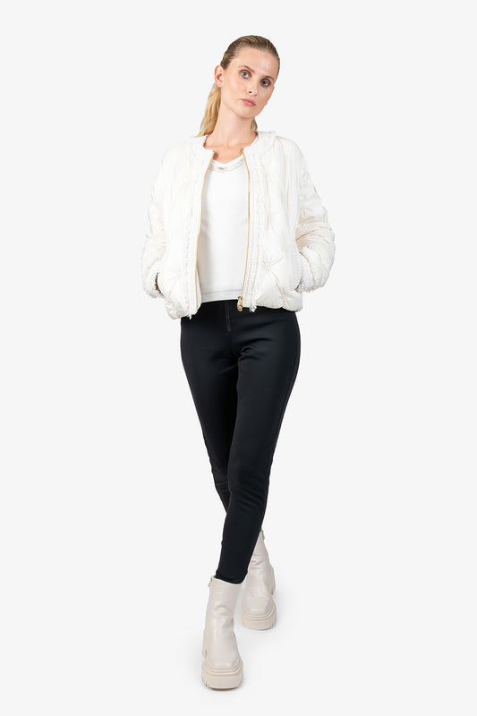 Down Jacket with Collar