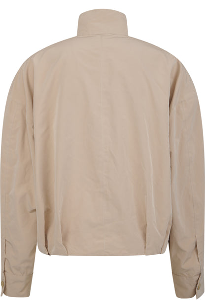 Jacket with Stand-up Collar