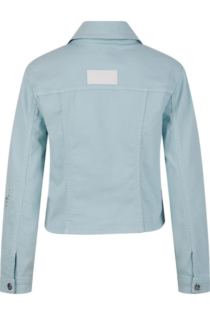 Jacket with Shirt Collar
