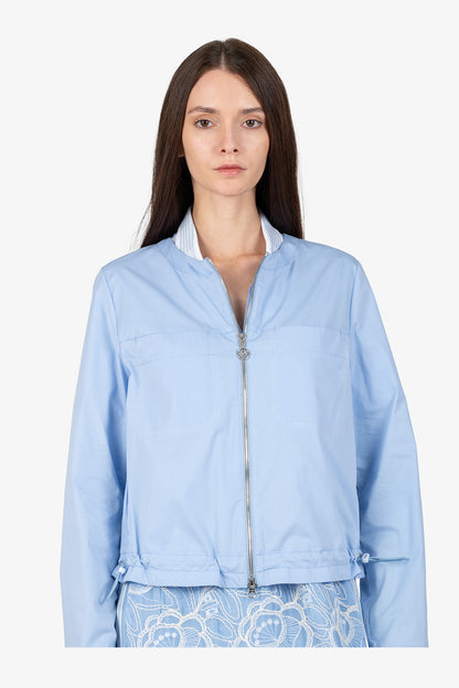 Indoor Jacket with Round Neck