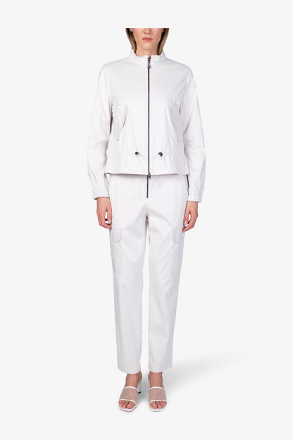 Jacket Made from Soft Velour Fabric