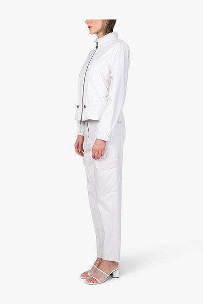 Jacket Made from Soft Velour Fabric