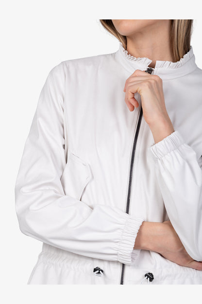 Jacket Made from Soft Velour Fabric