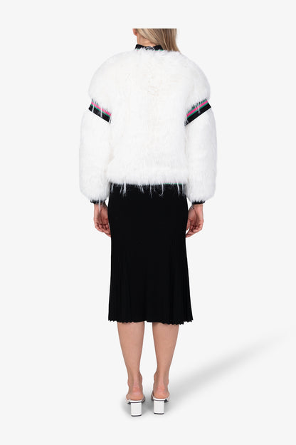 Outdoor Jacket Made from Soft Plush