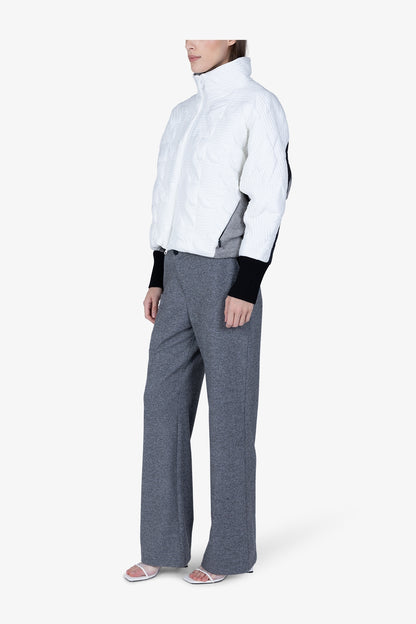 Extravagant Jacket in a Mix of Materials