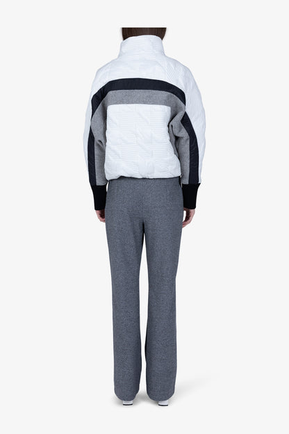 Extravagant Jacket in a Mix of Materials