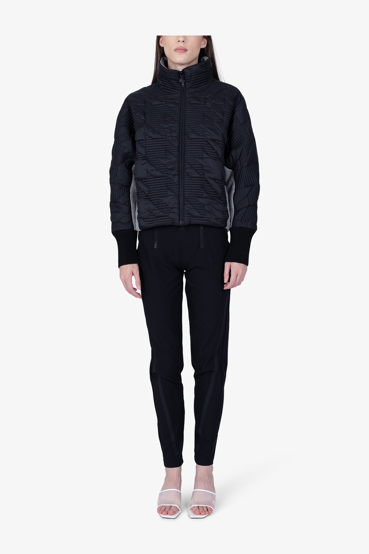 Extravagant Jacket in a Mix of Materials