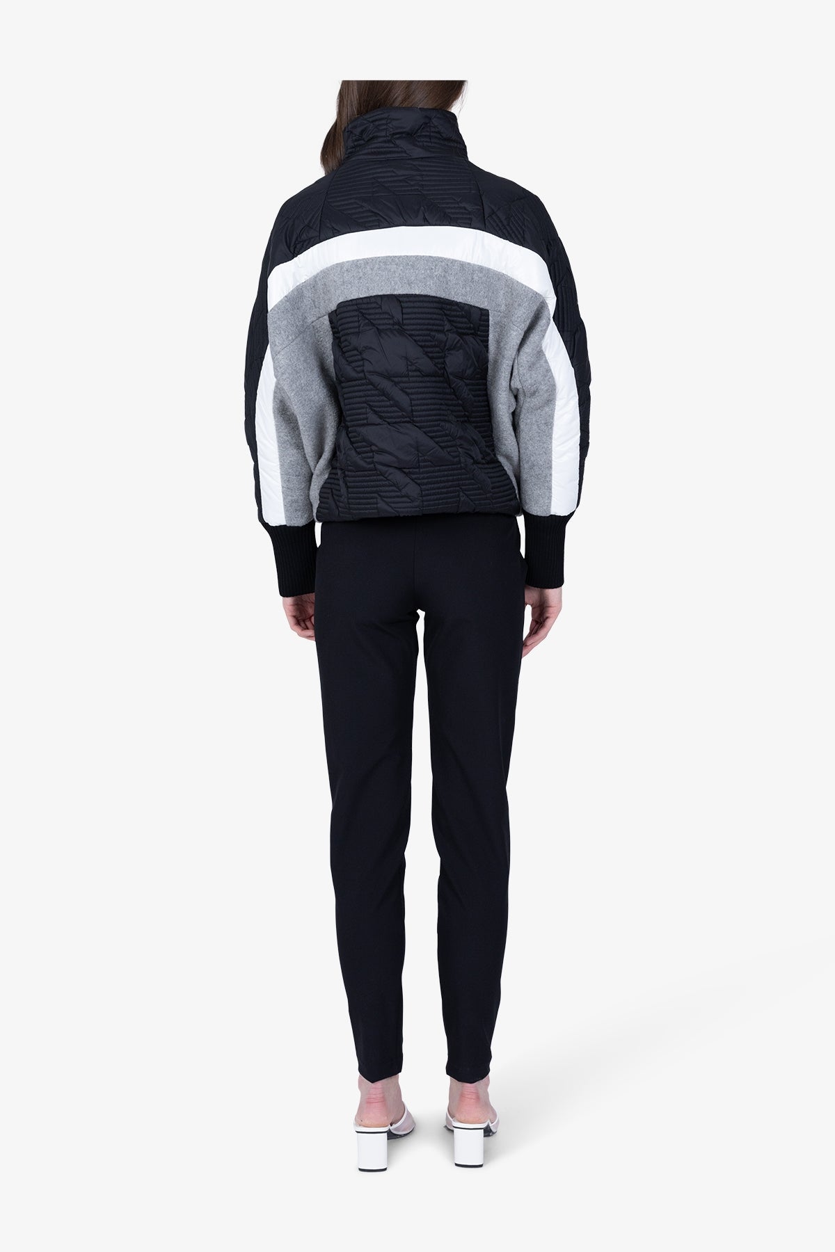 Extravagant Jacket in a Mix of Materials