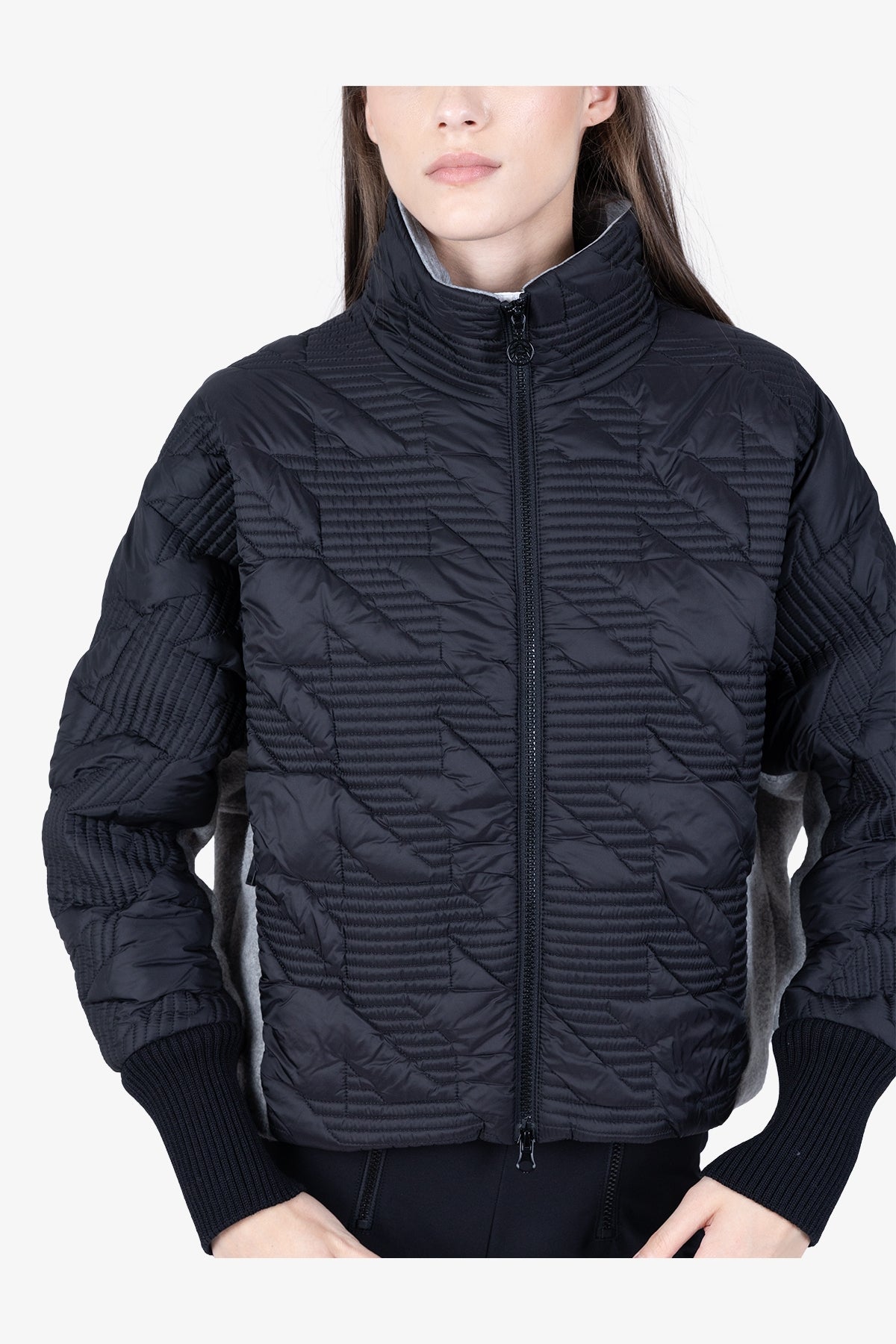 Extravagant Jacket in a Mix of Materials