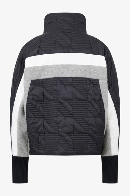 Extravagant Jacket in a Mix of Materials