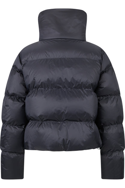 Down Jacket with Plush Details