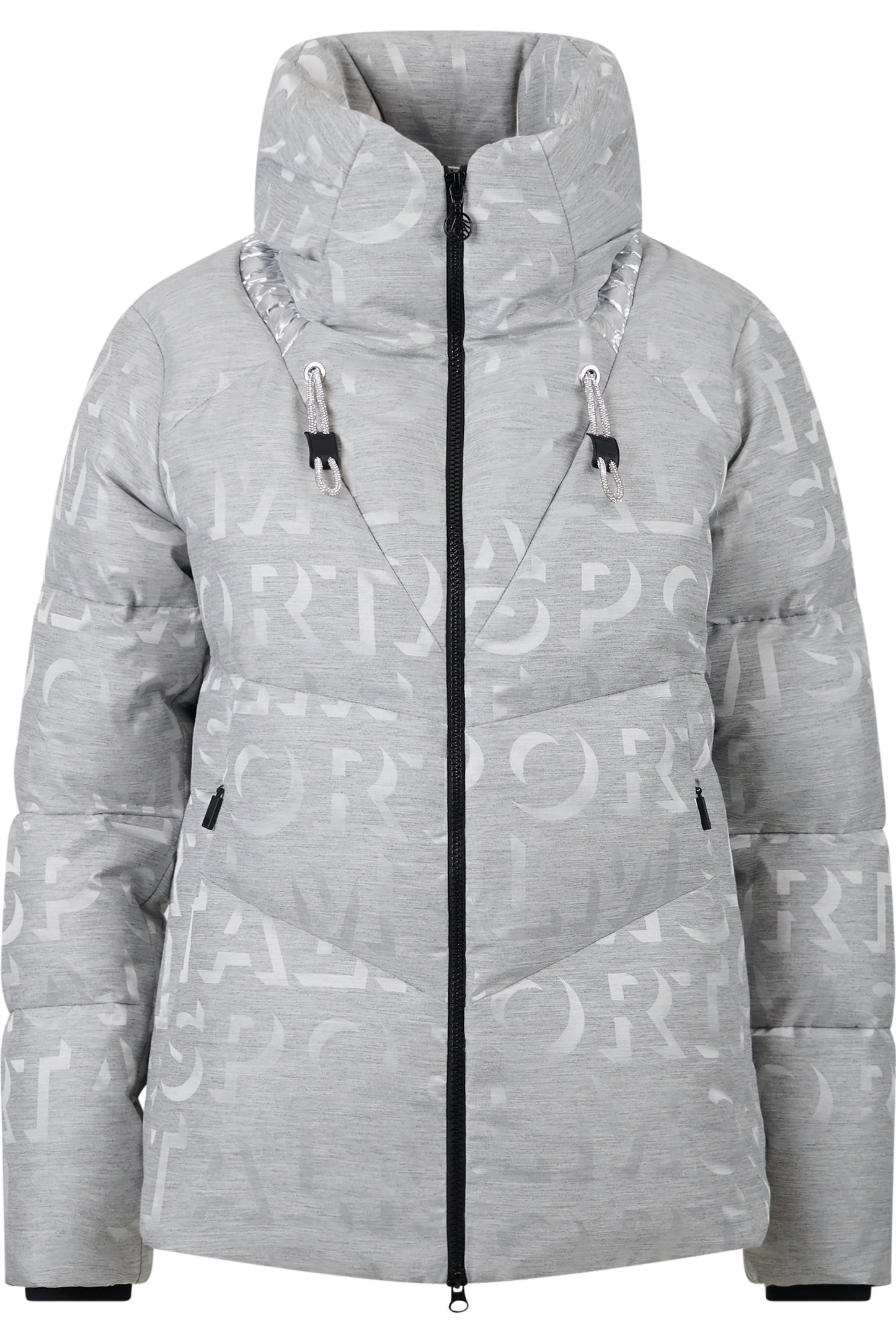 Down Jacket in Jacquard Design