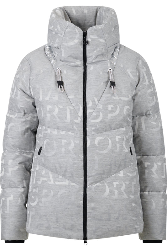 Down Jacket in Jacquard Design