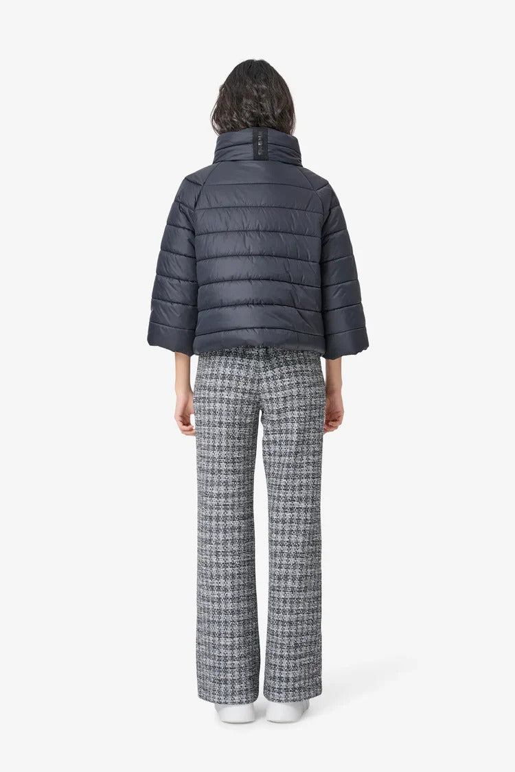 Stepp-Puffer Jacket in Material mix