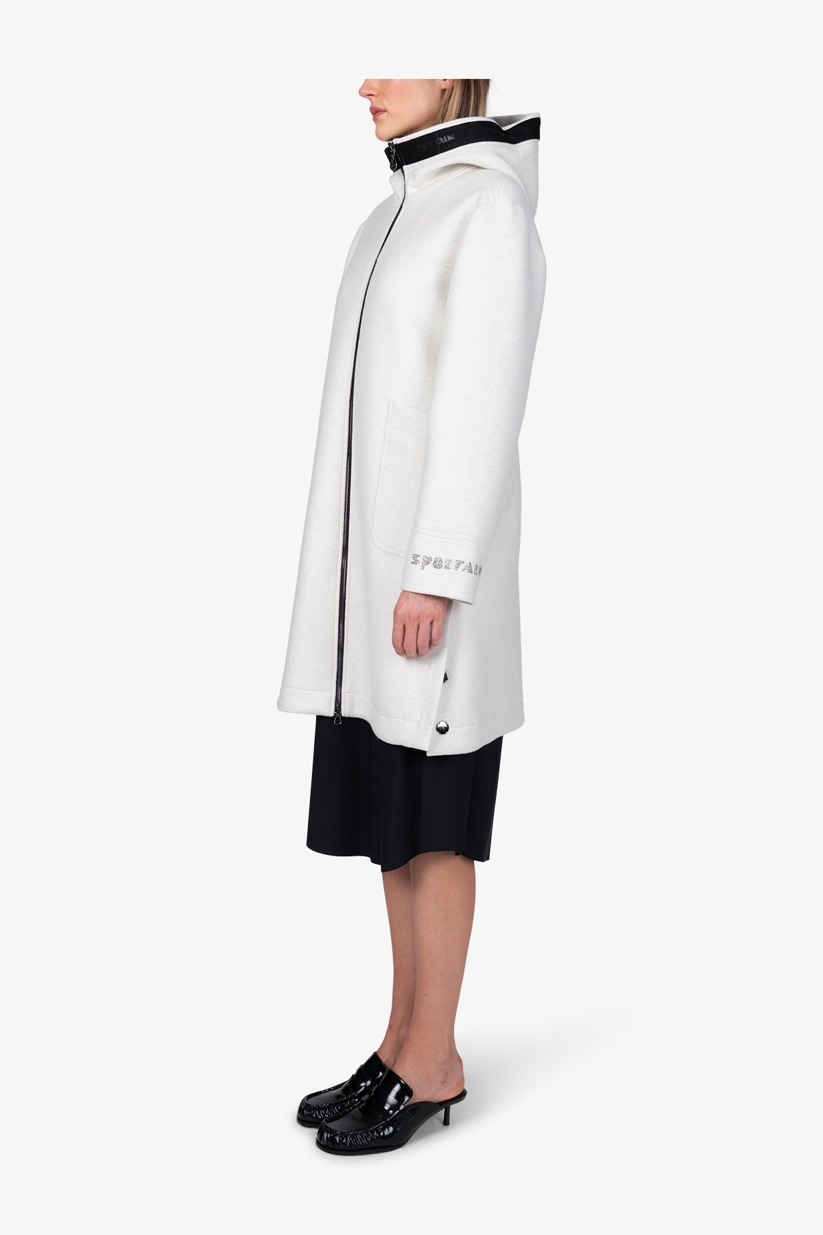 Double-face Coat with Hood