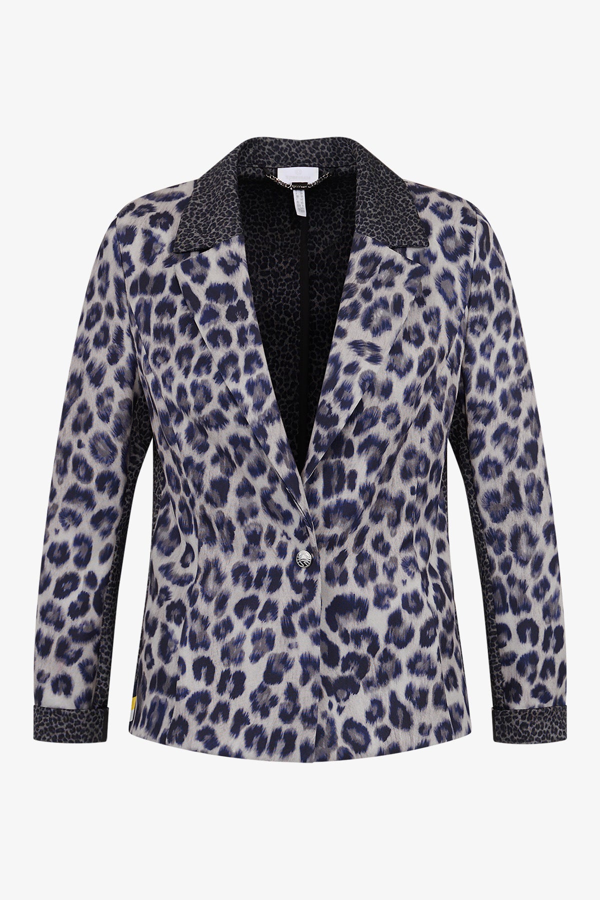 Blazer with Lapel Collar