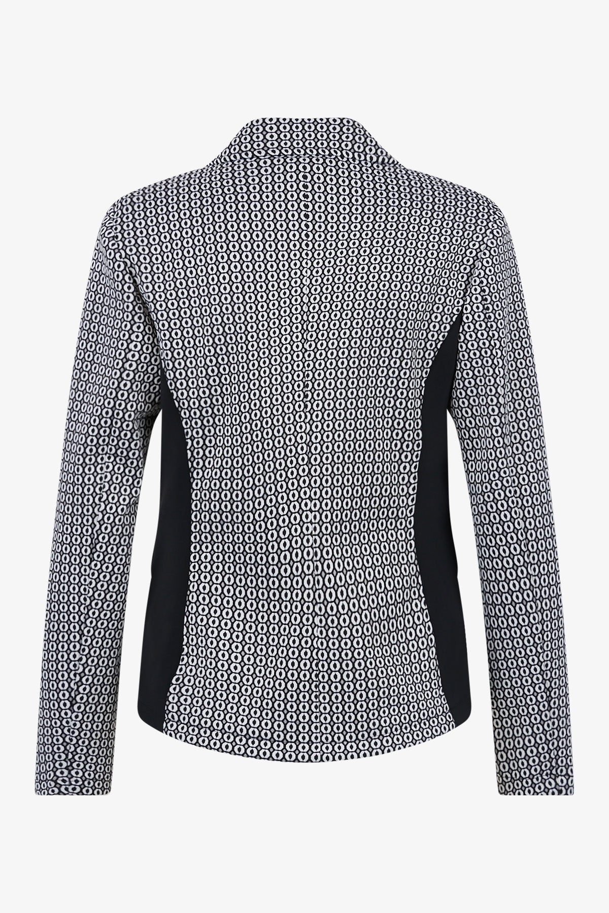 Blazer with Jacquard Design