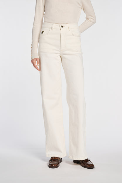 Wide-leg Jeans